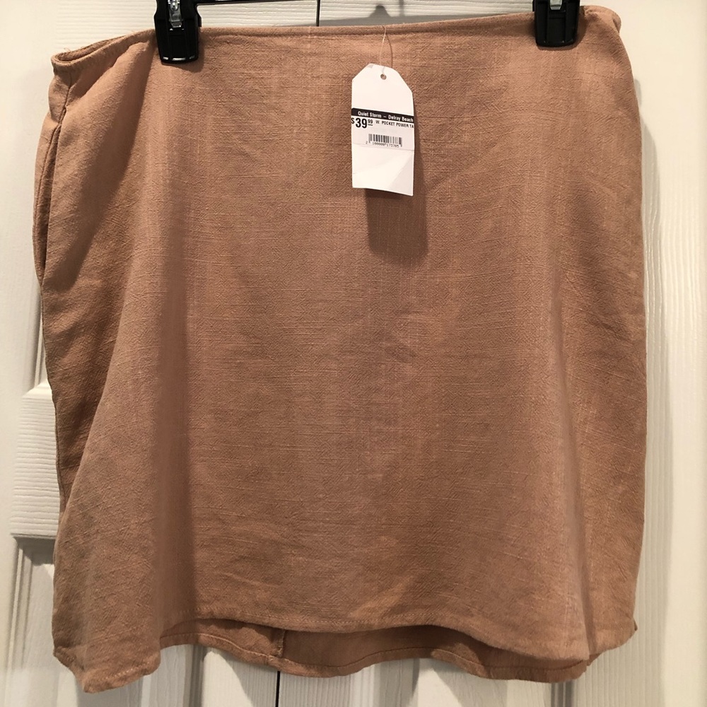 NEW with Tag! Tan Skirt